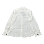 Emanuel Pris Camicia Tinta Unita Manica Lunga  per Bambino ECM4125R BIANCO EMANUEL PRIS 