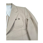 Emanuel Pris Giacca Tinta Unita con Taschino per Bambino EGC1078R BEIGE EMANUEL PRIS 