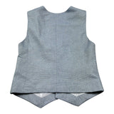 Emanuel Pris Gilet Tinta Unita per Bambino EPC2093R AZZURRO EMANUEL PRIS 