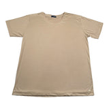 Emanuel Pris T-Shirt Girocollo Tinta Unita  per Bambino ETS3136RX CAMMELLO EMANUEL PRIS 