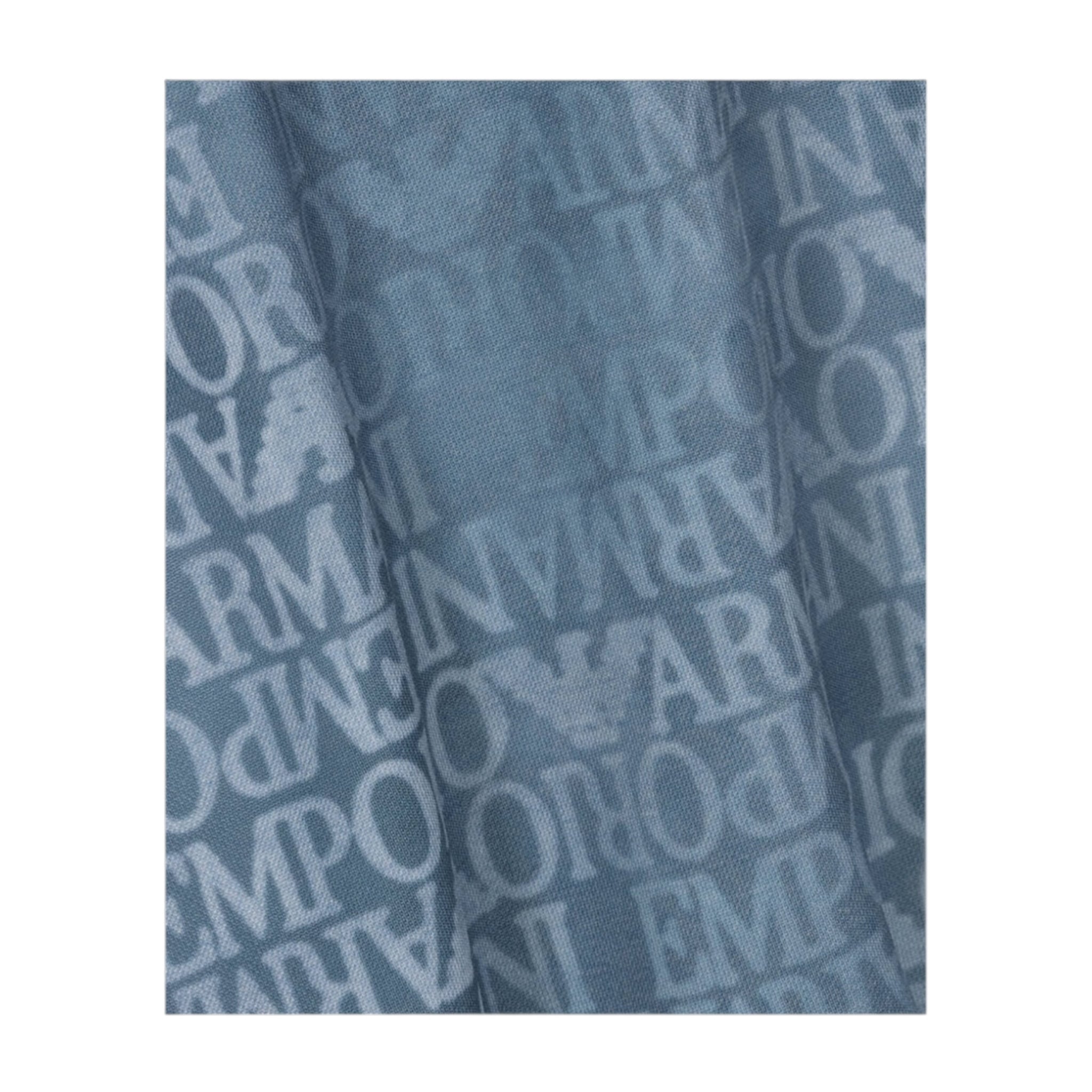 Emporio Armani Abito Manica Lunga Girocollo Tinta Unita con Lgo per Bambina 3D3A06 BLU EMPORIO ARMANI 