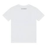 Emporio Armani T-Shirt Girocollo Tinta Unita con Logo per Bambina 3R3T7P BIANCO EMPORIO ARMANI 
