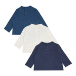 Emporio Armani Set 3 Shirt Tricolori per Bambino 6DHDJ4 MULTICOLOR EMPORIO ARMANI 