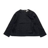 Emporio Armani Shirt Girocollo Logata per Neonato 6DHTDS NERO EMPORIO ARMANI 
