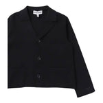 Emporio Armani Giacca Tinta Unita con Bottoni per Bambino 6RHG50 NERO EMPORIO ARMANI 