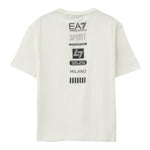 Emporio Armani Completo 2 Pezzi T-Shirt-Bermuda Bicolore per Bambino 7B000068 PANNA/NERO EMPORIO ARMANI 
