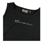 Emporio Armani Canotta Tinta Unita con Logo per Bambina 7G000035 NERO EMPORIO ARMANI 