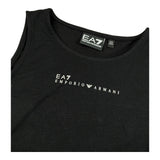 Emporio Armani Canotta Tinta Unita con Logo per Bambina 7G000035 NERO EMPORIO ARMANI 