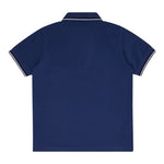 Emporio Armani Polo Mezza Manica Tinta Unita per Bambino 8N4FB3 BLU EMPORIO ARMANI 
