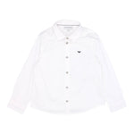 Emporio Armani Camicia Manica Lunga Tinta Unita per Neonato 8NHC01 BIANCO EMPORIO ARMANI 