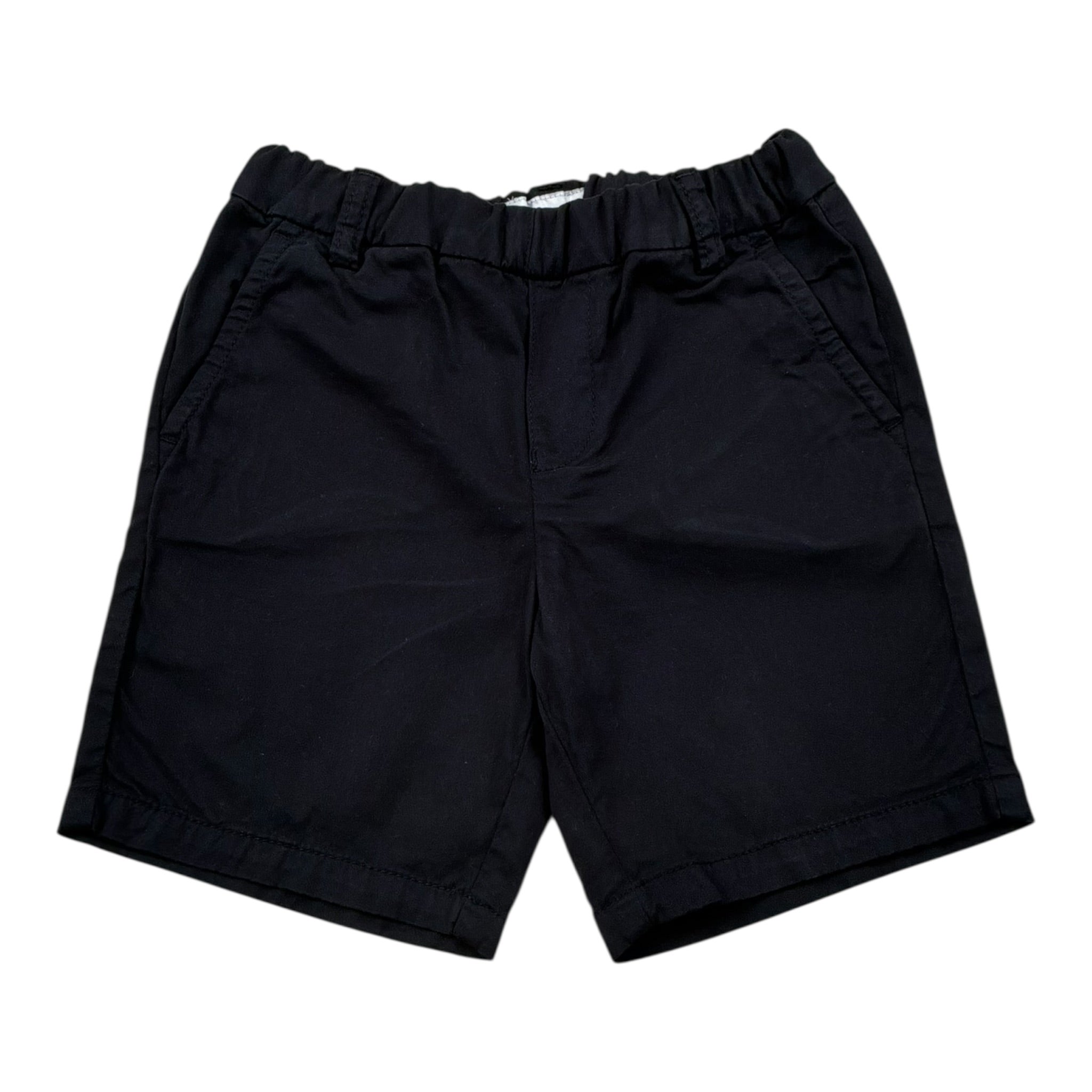 Emporio Armani Bermuda Tinta Unita con Elastico In Vita per Neonato 8NHS60 BLU EMPORIO ARMANI 