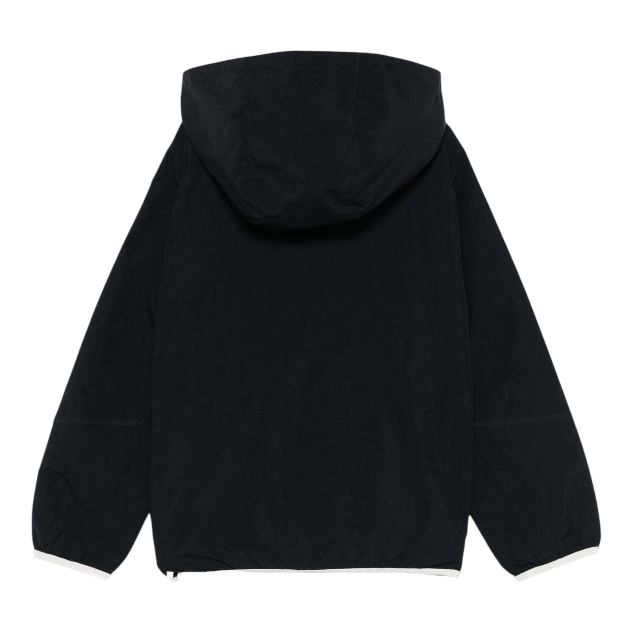 Emporio Armani Giubbino Tinta Unita con Cappuccio per Bambino EB000097 BLU EMPORIO ARMANI 