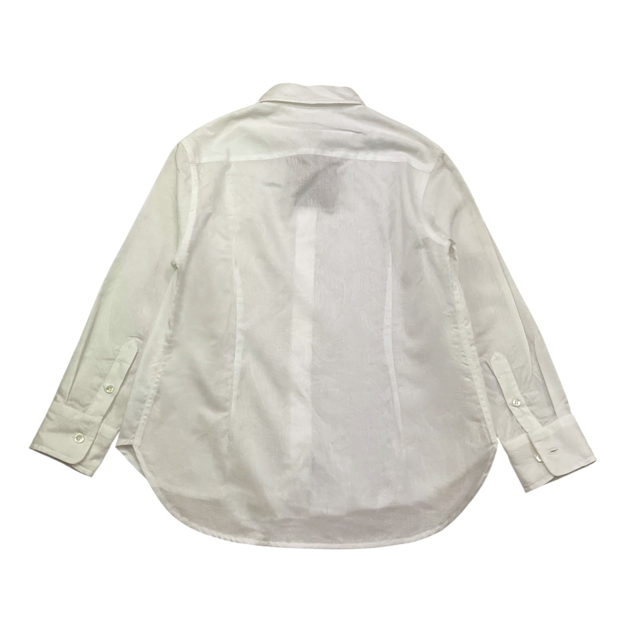 Etro Camicia Manica Lunga Tinta Unita per Bambino GV5P00 BIANCO ETRO 