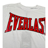 Everlast T-Shirt Girocollo tinta unita con Logo Bianco per Bambino EV22TEE03B BIANCO EVERLAST 