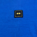 F**K T-Shirt Girocollo Tinta Unita con Logo per Bambino FJ23411RY COBALTO F**K 
