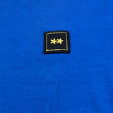 F**K T-Shirt Girocollo Tinta Unita con Logo per Bambino FJ23411RY COBALTO F**K 