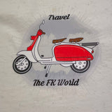 F**K T-Shirt Girocollo Tinta Unita con Stampa per Bambino FJ2450044WH BIANCO F**K 