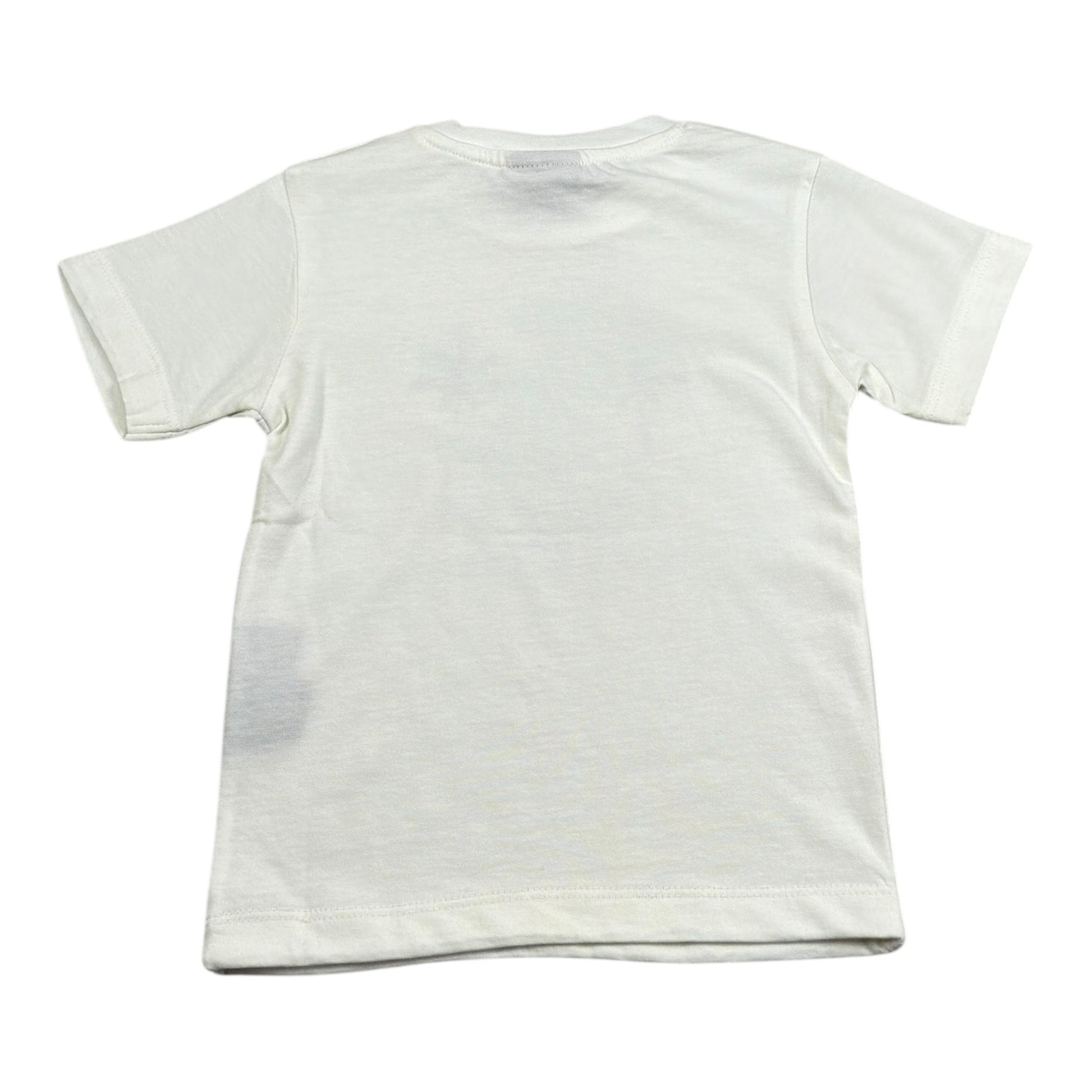 F**K T-Shirt Girocollo Tinta Unita con Stampa per Neonato FJ2460053WH BIANCO F**K 