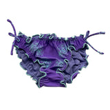 costume mutandina tinta unita FJ25B4A14BBX63N VIOLA F**K 