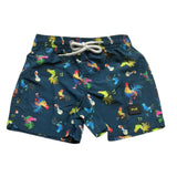 F**K Costume Modello Bermuda Tinta Unita con Fantasia per Bambino FJ25N03BA30X05J BLU F**K 