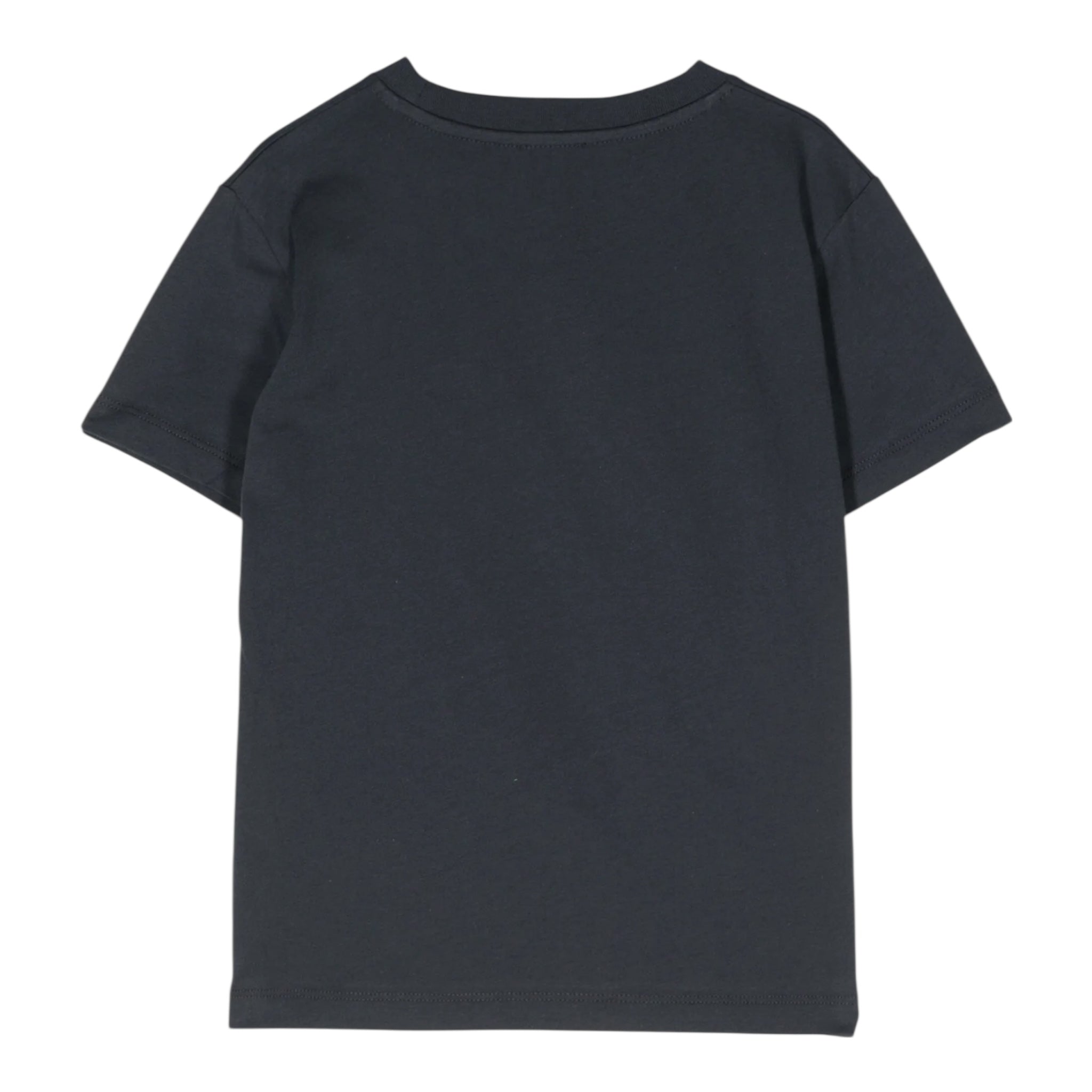 Fay T-Shirt Girocollo Tinta Unita con Logo per Neonato BU8551 BLU FAY 