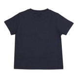 Fay T-Shirt Girocollo Tinta Unita con Stampa per Bambino FU8P11 BLU FAY 