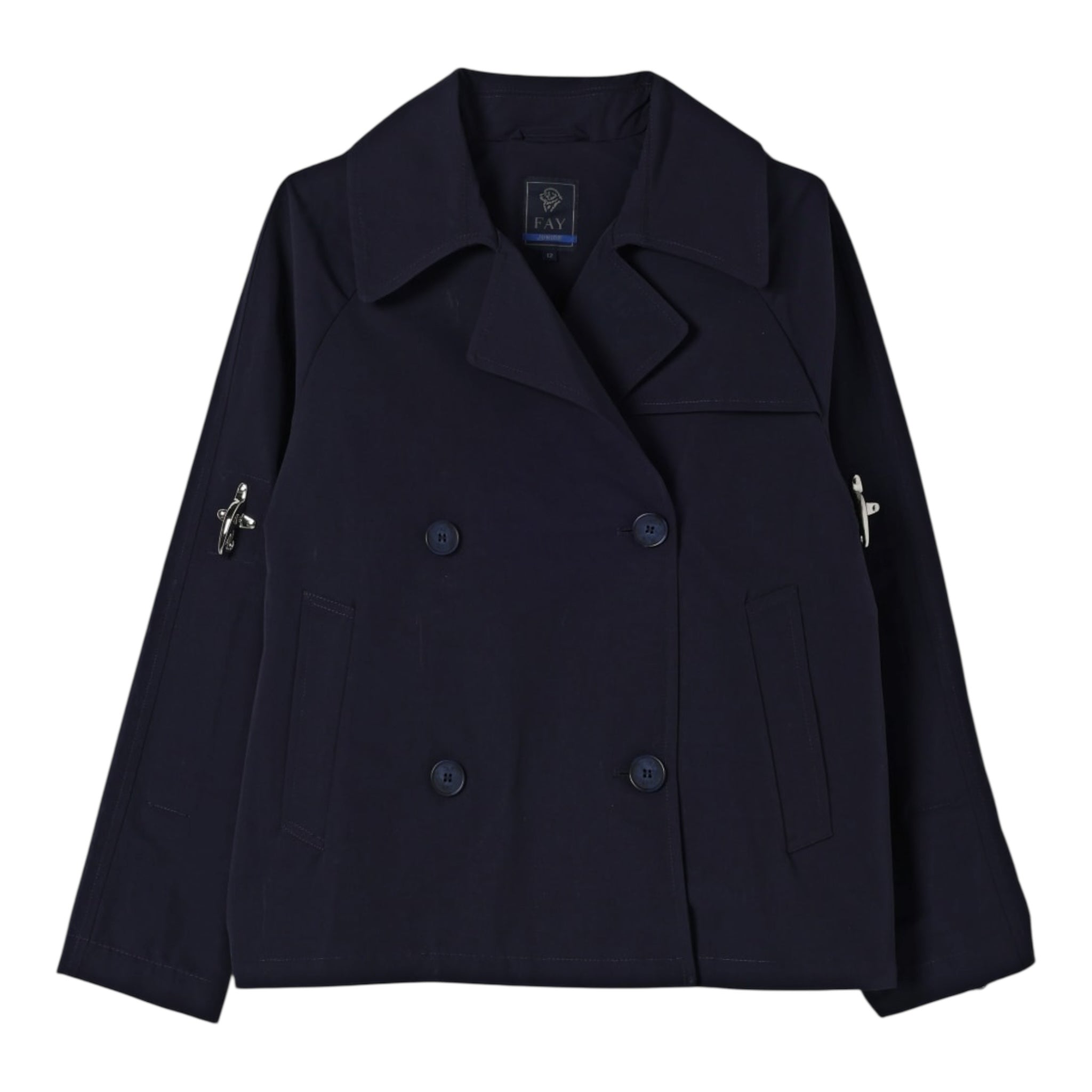 Fay Giacca Tinta Unita per Bambino FW2A17 BLU FAY 