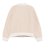 Fay Giubbino Tinta Unita Girocollo con Zip per Bambino FW2P17 BEIGE FAY 