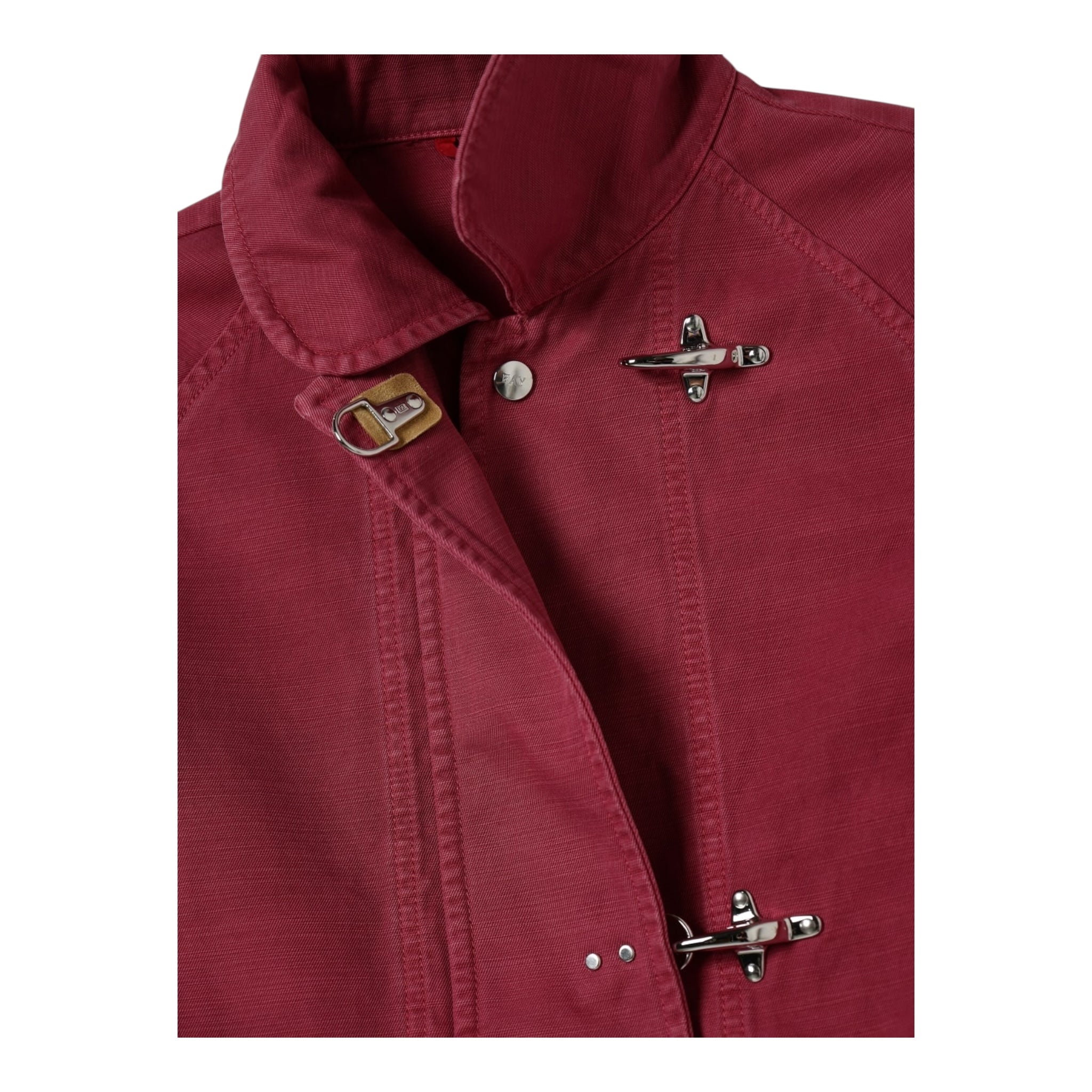 Fay Giubbino Tinta Unita con Bottoni per Bambina FW2P67 MAGENTA FAY 