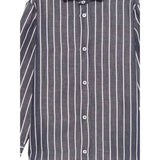 Fay Camicia Tinta Unita Manica Lunga con Fantasia A Righe per Neonato FW5P60XN BLU FAY 