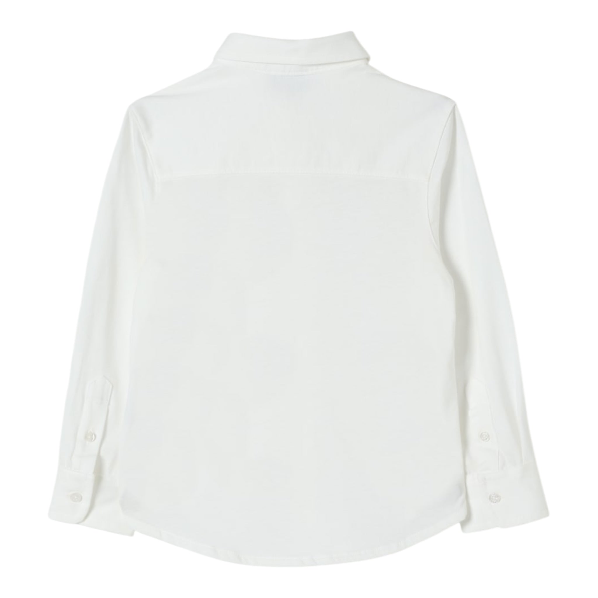 Fay Camicia Tinta Unita Manica Lunga per Bambino FW5Q20 BIANCO FAY 