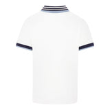 Fay Polo Tinta Unita con Stampa per Bambino FW8P61 BIANCO FAY 