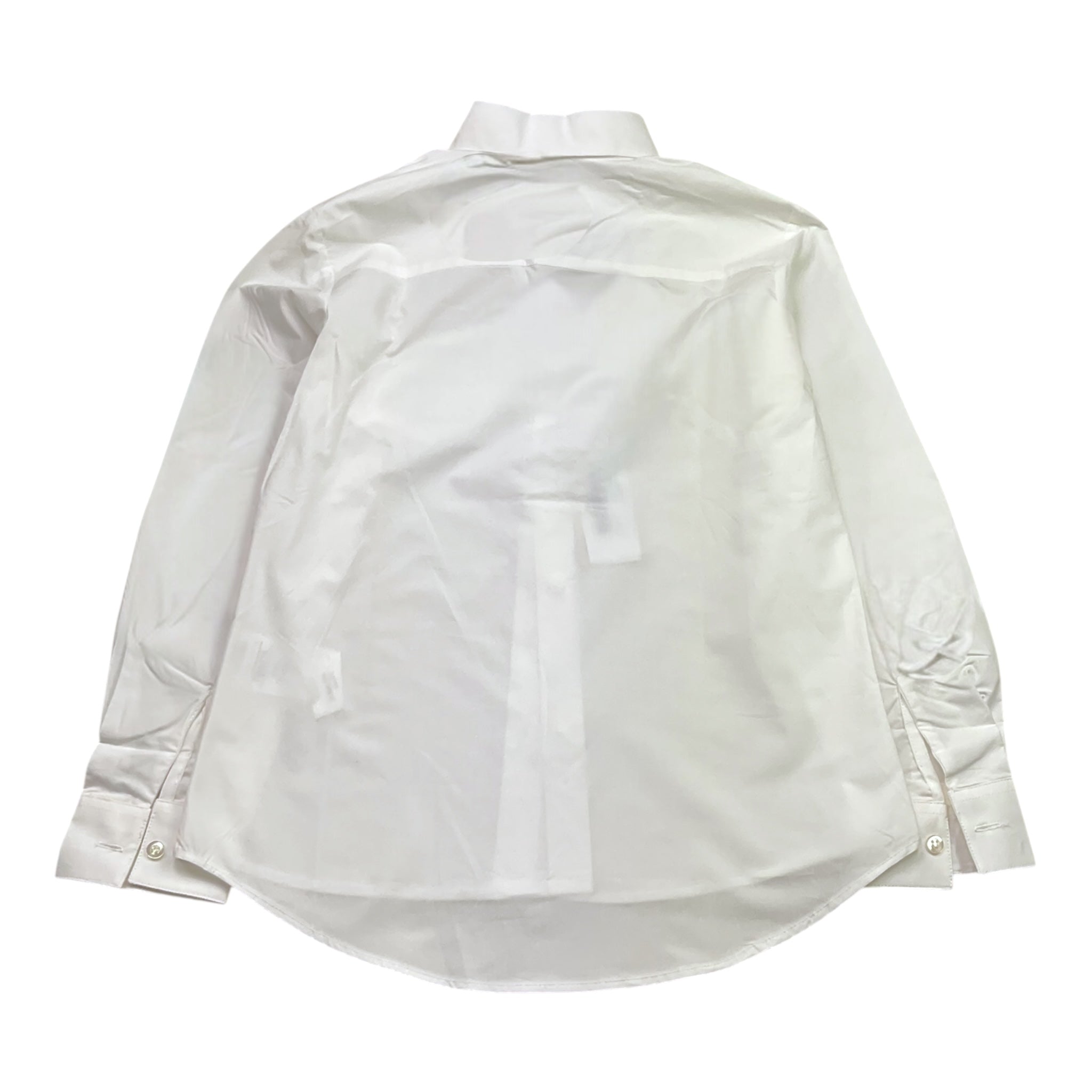 Fracomina Camicia Tinta Unita con Brillantini per Bambina EM0415 BIANCO FRACOMINA 