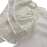 Fun & Fun T-Shirt Gircollo Tinta Unita per Neonata FBTS01325N BIANCO FUN & FUN 