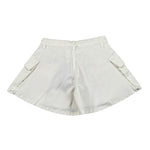 Fun & Fun Short Tinta Unita con Girovita Regolabile per Bambina FJSO01272 PANNA FUN & FUN 