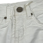 Fun & Fun Pantalone Tinta Unita con Girovita Regolabile per Bambina FNBPT14424 BIANCO FUN & FUN 