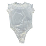 Fun & Fun Body Tinta Unita Giromanica per Neonata FNCBBD01057N BIANCO FUN & FUN 