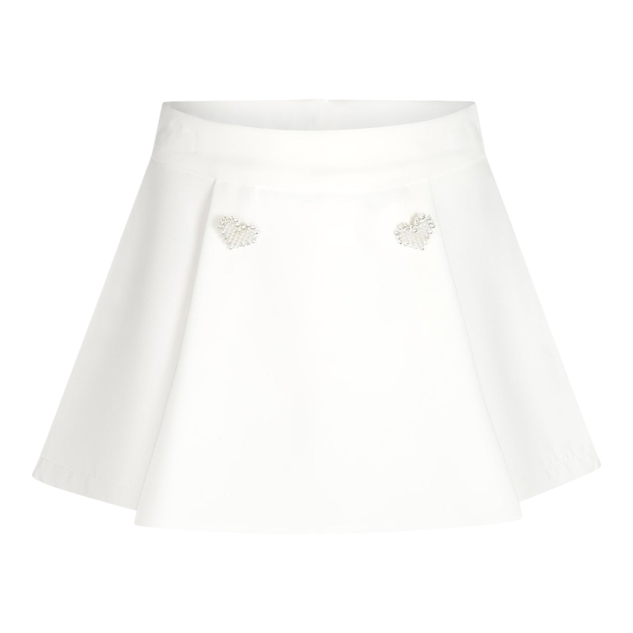 Fun & Fun Short Modello Gonna Tinta Unita per Bambina FNCBSO14042J PANNA FUN & FUN 