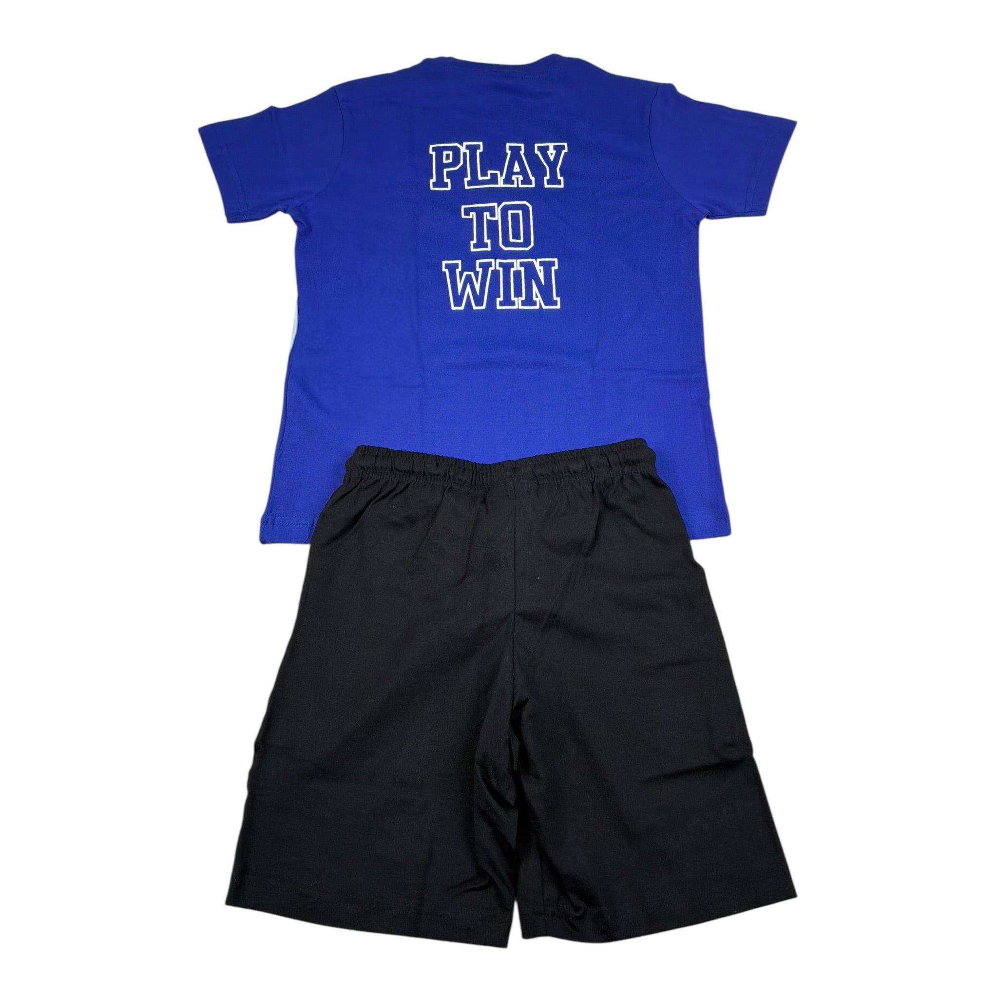 Funky Completo 2 Pezzi T-Shirt-Bermuda Blu per Neonato 25301112N BLU FUNKY 