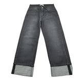 Gaelle Jeans tinta unita Modello Palazzo Nero per Bambina 2741PD0981 NERO GAELLE 