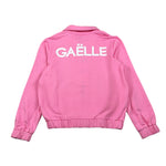 Gaelle Felpa tinta unita con Zip Rosa per Bambina 2745F00515 ROSA GAELLE 