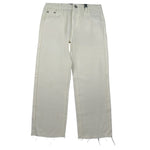 Gaelle Pantalone tinta unita con Stampa Logo Panna per Bambina 2745P00463 PANNA GAELLE 