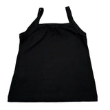Gaelle Canotta Tinta Unita con Logo per Bambina 2746M00105 NERO GAELLE 