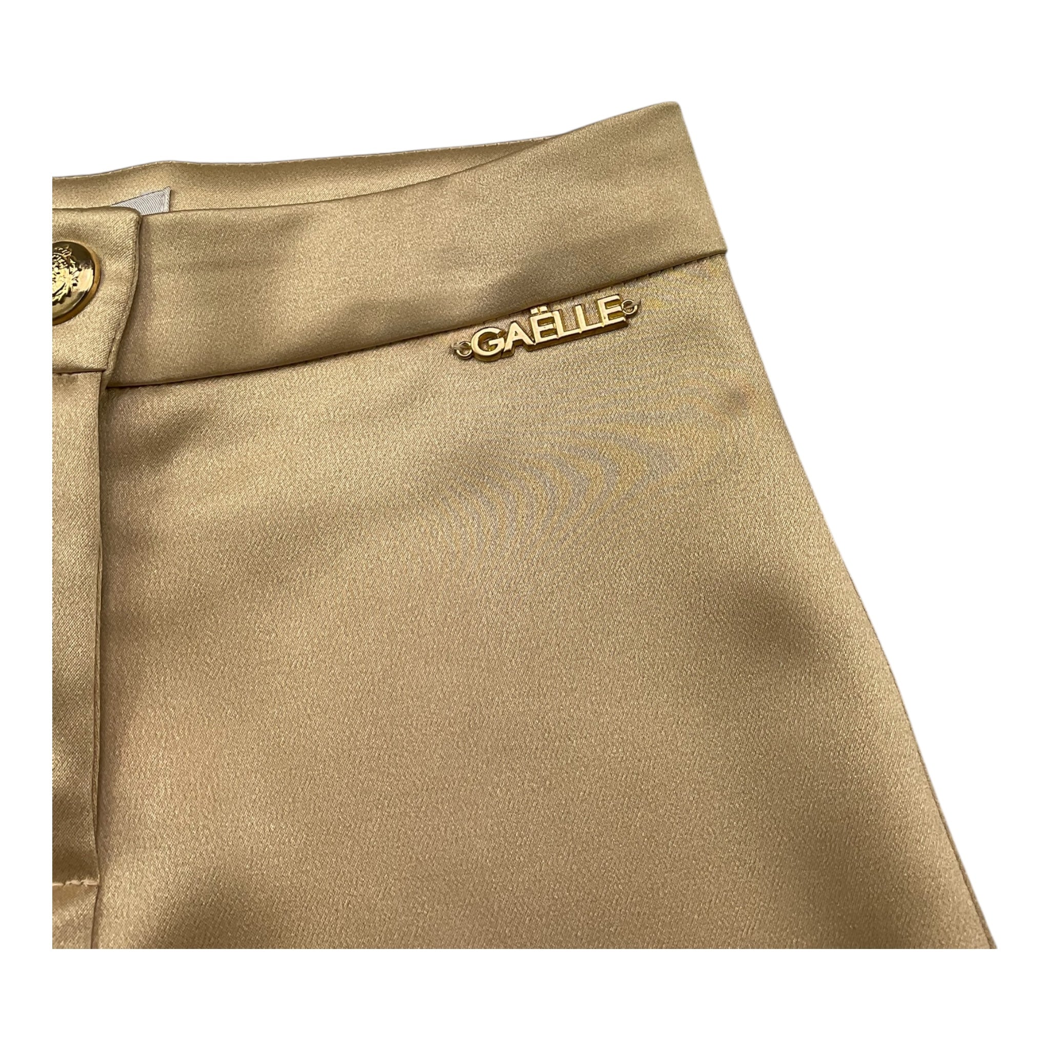 Gaelle Short Tinta Unita con Girovita Regolabile per Bambina 2746S00364 ORO GAELLE 