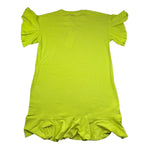 Gaelle Abito Mezza Manica Tinta Unita con Stampa per Bambina 2746V00339 VERDE GAELLE 
