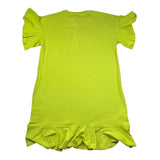 Gaelle Abito Mezza Manica Tinta Unita con Stampa per Bambina 2746V00339 VERDE GAELLE 