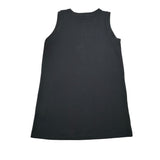 Gaelle Abito tinta unita Giromanica con Stampa Nero per Bambina 2746V00533 NERO GAELLE 