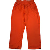Gaia Pantalone Tinta Unita con Elastico In Vita per Bambina EJSJUEJU ARANCIONE GAIA 