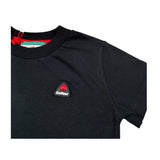 Golfeur Tshirt Girocollo tinta unita con Logo Nero per Bambino S5GKJBTH002 NERO GOLFEUR 