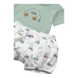 Mayoral Completo 2 Pezzi T-Shirt-Culotte per Neonato 1204 VERDE MAYORAL 